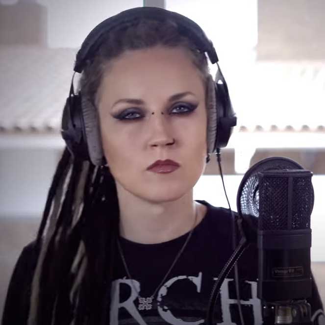 Māra Lisenko covers Arch Enemy "War Eternal"